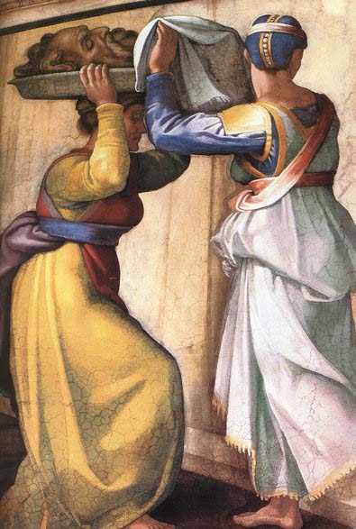 Michelangelo Buonarroti Judith and Holofernes